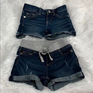 Girls a Justice shorts